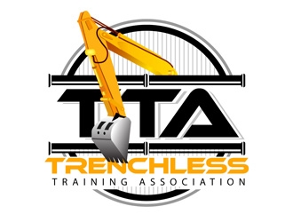 Trenchless Training Association logo design by DreamLogoDesign