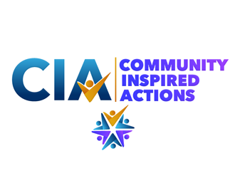 Community Inspired Actions logo design by megalogos