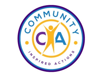 Community Inspired Actions logo design by Suvendu