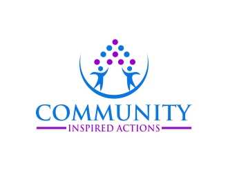 Community Inspired Actions logo design by mckris