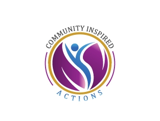 Community Inspired Actions logo design by samuraiXcreations