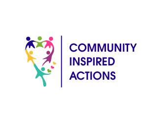 Community Inspired Actions logo design by JessicaLopes