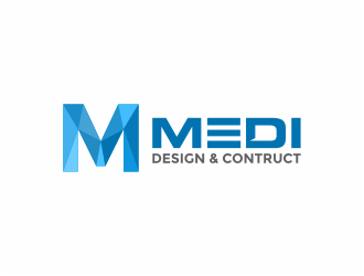 MEDI DESIGN & CONTRUCT  logo design by mutafailan