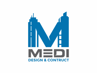 MEDI DESIGN & CONTRUCT  logo design by mutafailan