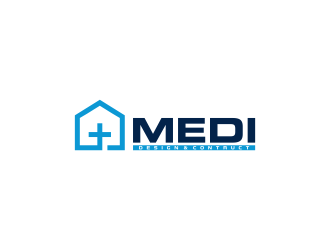 MEDI DESIGN & CONTRUCT  logo design by ubai popi