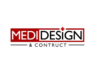 MEDI DESIGN & CONTRUCT  logo design by nexgen