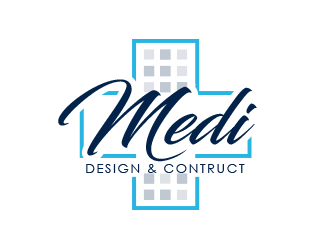 MEDI DESIGN & CONTRUCT  logo design by BeDesign