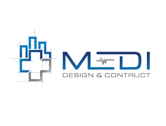 MEDI DESIGN & CONTRUCT  logo design by PRN123
