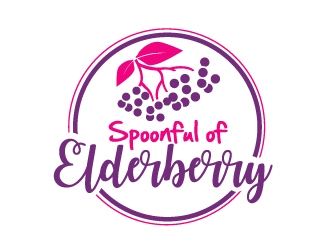 Spoonful of Elderberry logo design by ElonStark