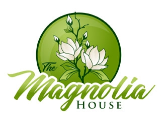 The Magnolia House logo design by LogoInvent