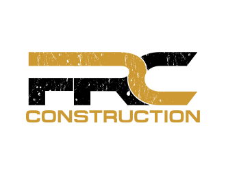 FRC or (FR Construction) logo design by MUNAROH
