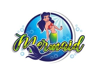 Mermaid logo design by MAXR