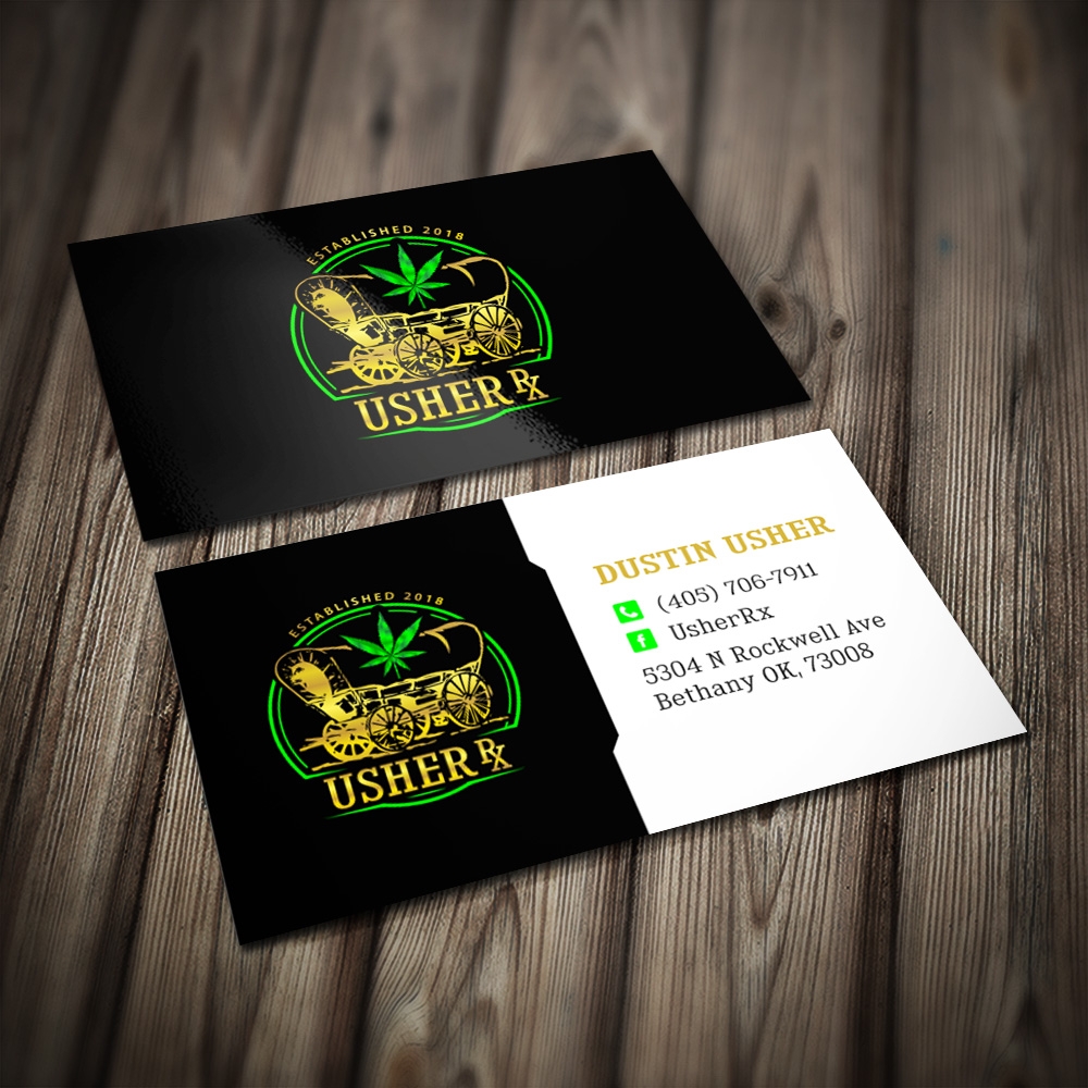 Usher Rx logo design by Kindo