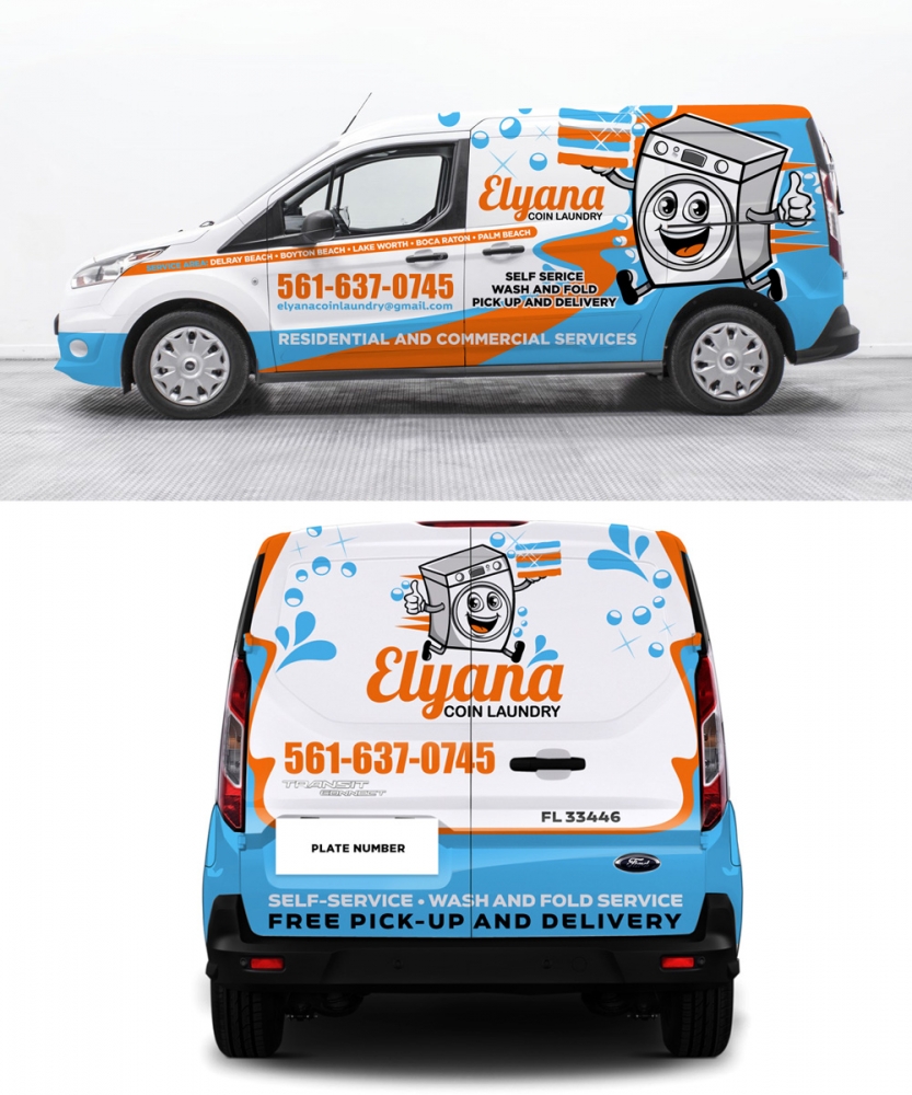 Elyana Coin Laundry  logo design by scriotx