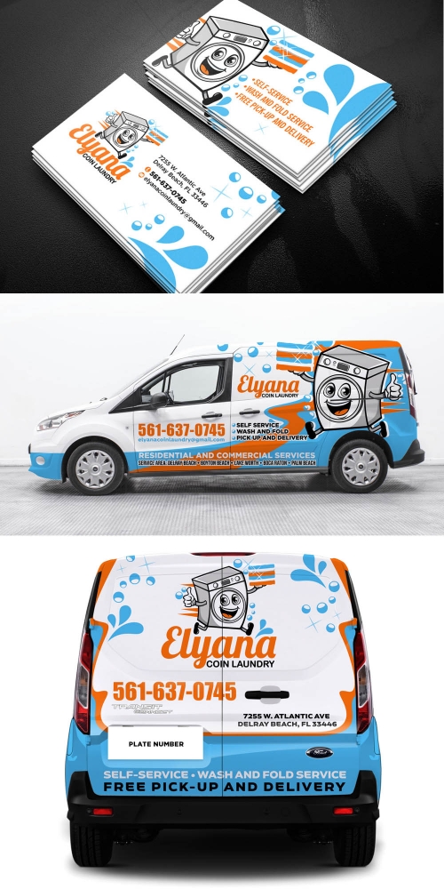 Elyana Coin Laundry  logo design by scriotx