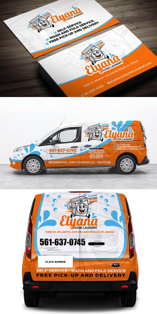 Elyana Coin Laundry  logo design by scriotx
