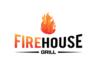 Firehouse Grill logo design by grea8design
