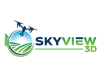 Sky View 3D logo design by jaize