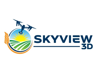 Sky View 3D logo design by jaize