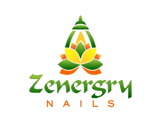 Zenergry Nails  logo design by cikiyunn