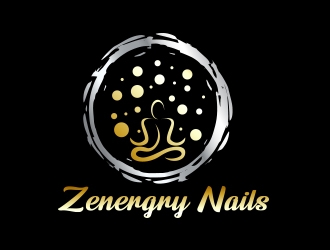 Zenergry Nails  logo design by MarkindDesign