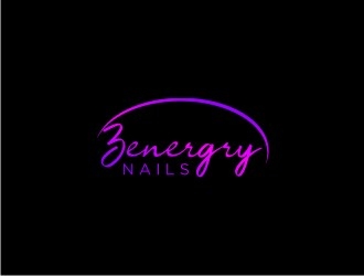 Zenergry Nails  logo design by bricton