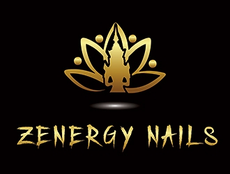 Zenergry Nails  logo design by ManishKoli