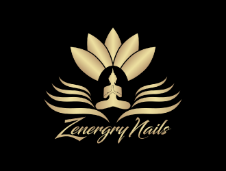 Zenergry Nails  logo design by nona
