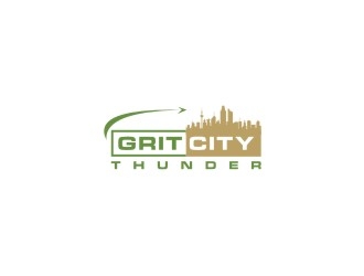 Grit City Thunder logo design by bricton