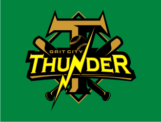 Grit City Thunder logo design by coco