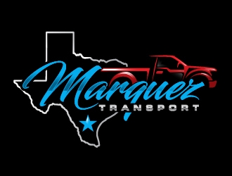 Marquez Transport logo design by Suvendu