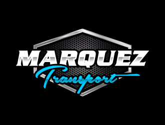 Marquez Transport logo design by akhi