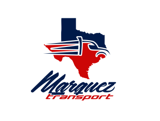 Marquez Transport logo design by serprimero