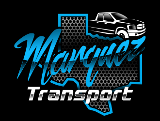 Marquez Transport logo design by bosbejo