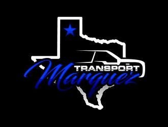 Marquez Transport logo design by MarkindDesign