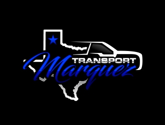 Marquez Transport logo design by MarkindDesign