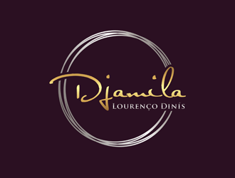 Djamila Lourenço Dinís logo design by alby