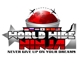 World Wide Ninja logo design by BeDesign