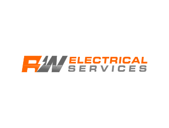 RW Electrical Services logo design by akhi