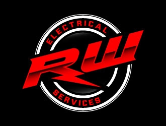RW Electrical Services logo design by daywalker