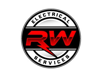 RW Electrical Services logo design by daywalker