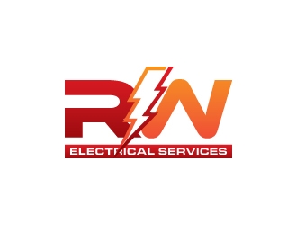 RW Electrical Services logo design by crazher