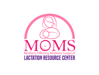 MOMS Lactation Resource Center logo design by reight