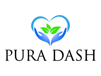 Pura Dash  logo design by jetzu