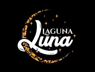 Laguna Luna logo design by MarkindDesign