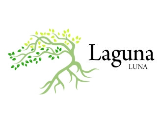 Laguna Luna logo design by jetzu