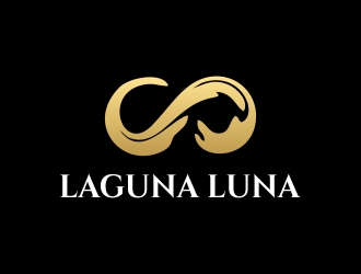 Laguna Luna logo design by JessicaLopes