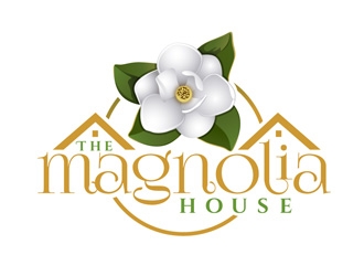 The Magnolia House logo design by DreamLogoDesign