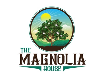 The Magnolia House logo design by DreamLogoDesign