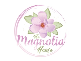 The Magnolia House logo design by DreamLogoDesign